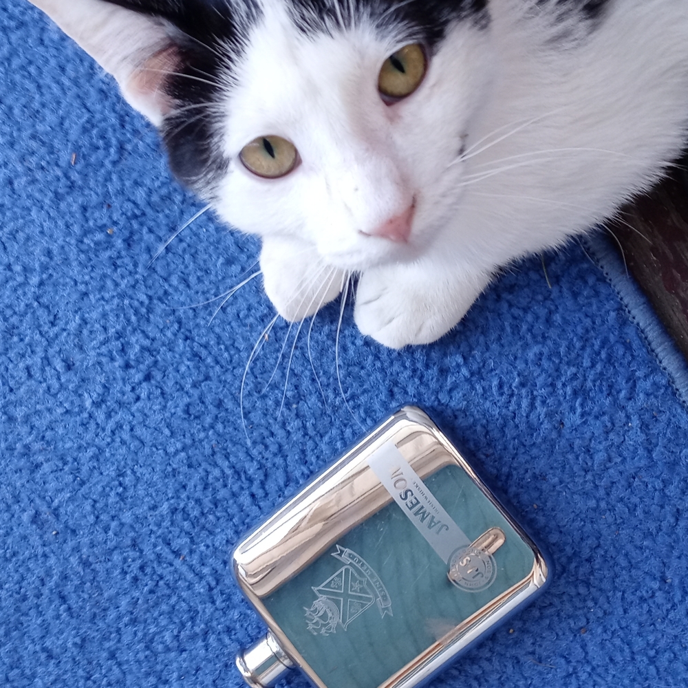 John Jameson & Son flask